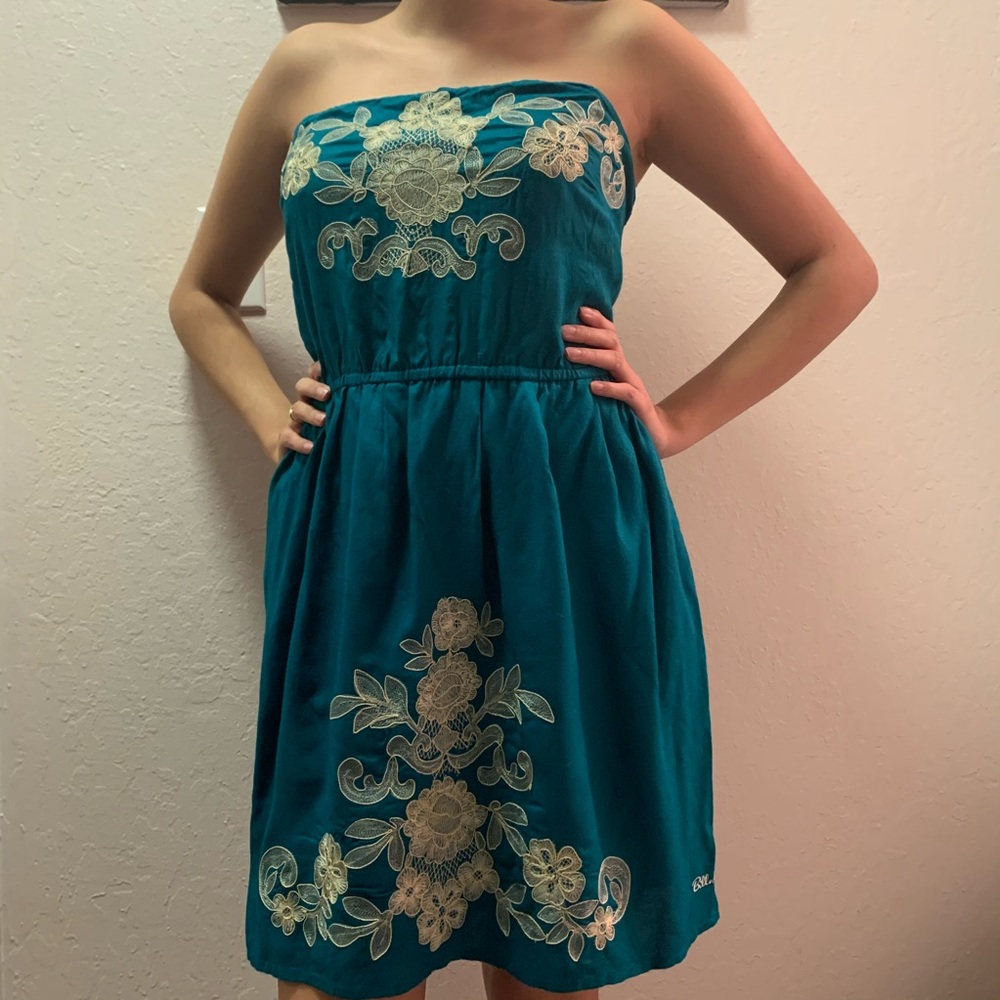 Billabong teal dress